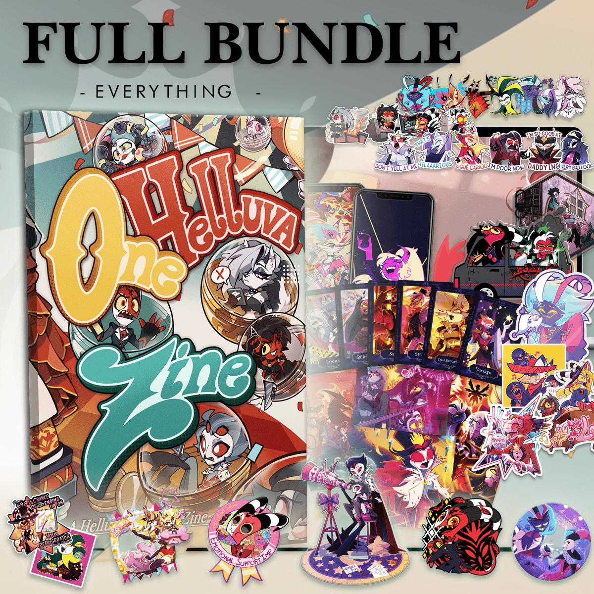Full Bundle - One Helluva Zine | One Helluva Zine & A Happy Zine